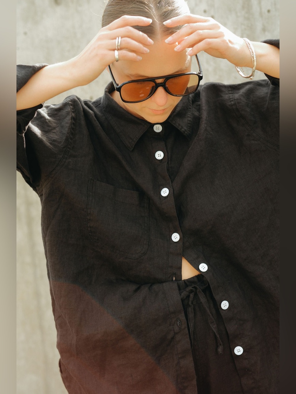 Shelter Lloyd Top - Black size 3X